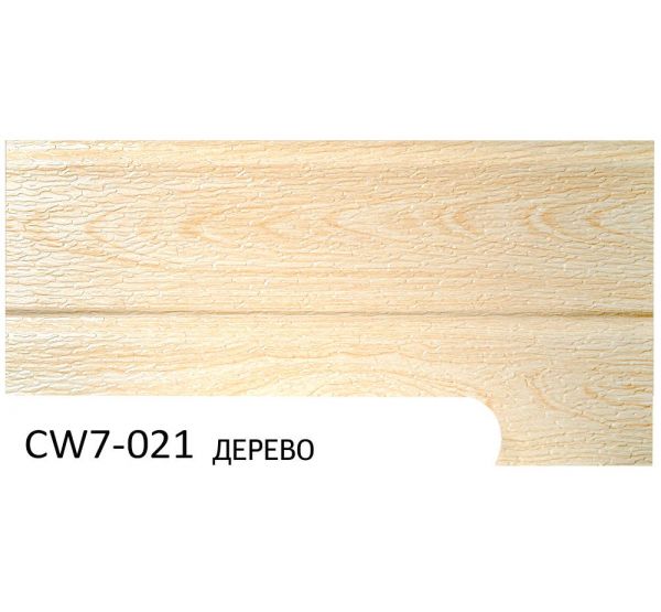 Фасадная Термопанель Дерево CW7-021 от производителя  Zodiac по цене 1 350 р
