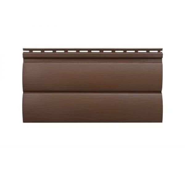 Сайдинг Blockhouse Bh-03 (Блокхаус), Темный орех от производителя  Альта-профиль по цене 435 р