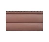 Сайдинг Blockhouse Bh-03 (Блокхаус), Красно-коричневый Сайдинг Blockhouse Bh-03 (Блокхаус), Красно-коричневый