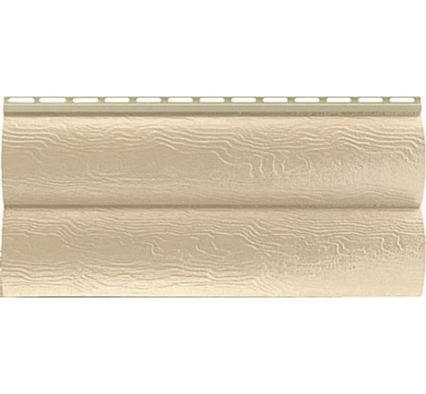 Виниловый сайдинг Blockhouse (Блокхаус - под бревно) Bh-02, Бежевый от производителя Альта-профиль по цене 543 р Виниловый сайдинг Blockhouse (Блокхаус - под бревно) Bh-02, Бежевый от производителя Альта-профиль по цене 543 р