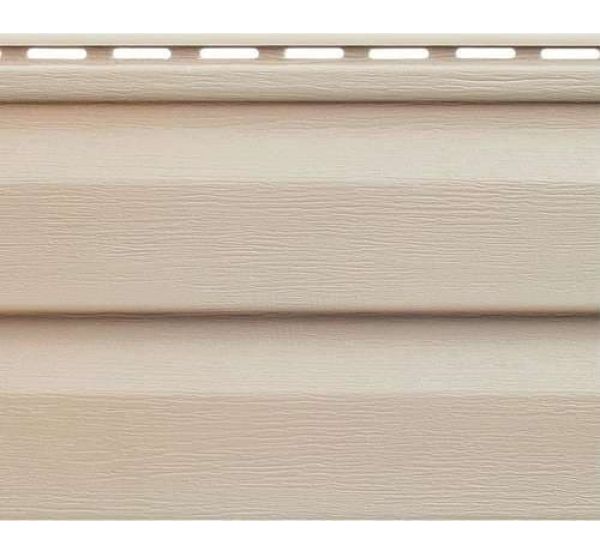 Виниловый сайдинг Аляска Люкс, Беж от производителя  Альта-профиль по цене 220 р