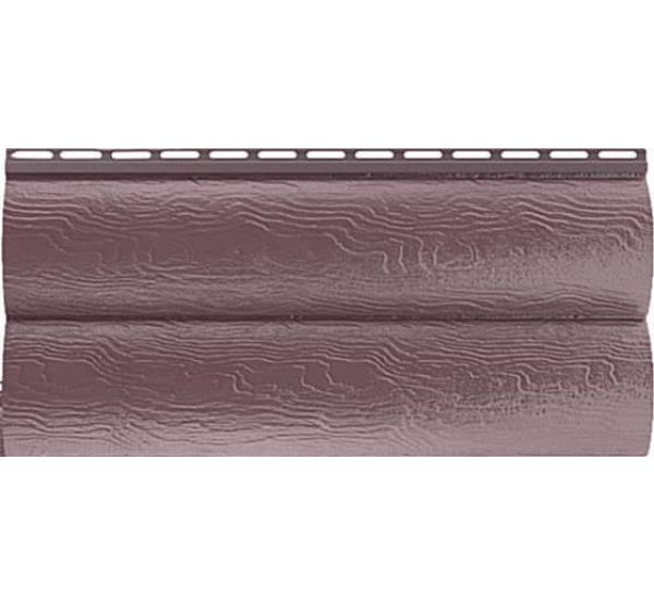 Сайдинг Blockhouse (Блокхаус - под бревно) Bh-02, Красно-коричневый от производителя Альта-профиль по цене 705 р Сайдинг Blockhouse (Блокхаус - под бревно) Bh-02, Красно-коричневый от производителя Альта-профиль по цене 705 р