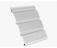 Софит белый полностью перфорированный Софит белый полностью перфорированный