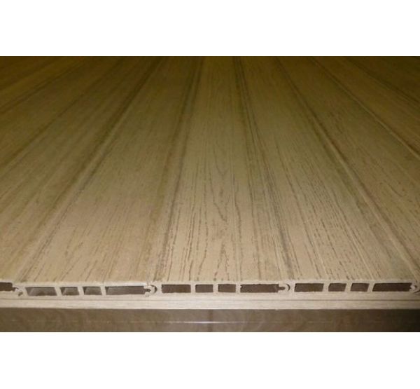 Заборная доска - пустотелая (с тисн. «под дерево» с 2-х сторон.) от производителя ДеревоПласт по цене 597 р Заборная доска - пустотелая (с тисн. «под дерево» с 2-х сторон.) от производителя ДеревоПласт по цене 597 р