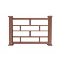 Ограждение из ДПК Л1 терракот Ограждение из ДПК Л1 терракот