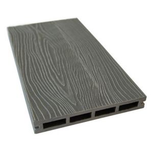 Террасная доска  Nature 3D, двухсторонняя пустотелая Серый от производителя  NanoWood по цене 490 р