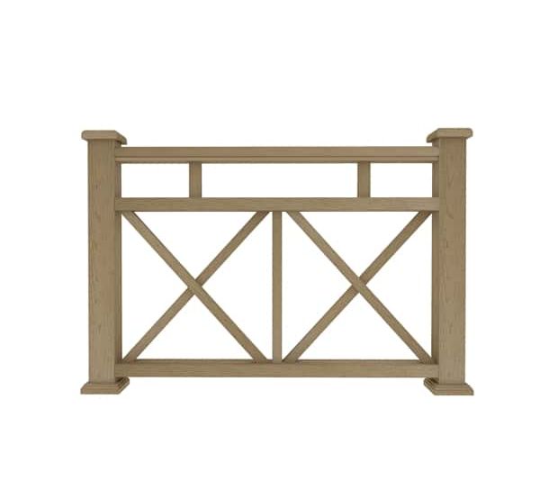 Ограждение из ДПК Ж1 натуральный от производителя Dortmax по цене 8 860 р Ограждение из ДПК Ж1 натуральный от производителя Dortmax по цене 8 860 р