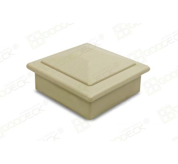 Колпак декоративный 120x120 цвет крем от производителя Goodeck по цене 450 р Колпак декоративный 120x120 цвет крем от производителя Goodeck по цене 450 р