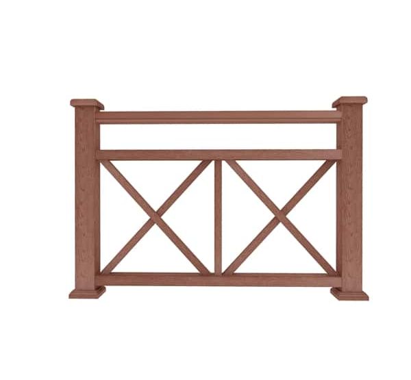 Ограждение из ДПК К1 терракот от производителя Dortmax по цене 8 860 р Ограждение из ДПК К1 терракот от производителя Dortmax по цене 8 860 р