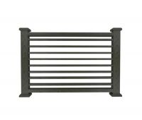 Ограждение из ДПК П1 черный Ограждение из ДПК П1 черный