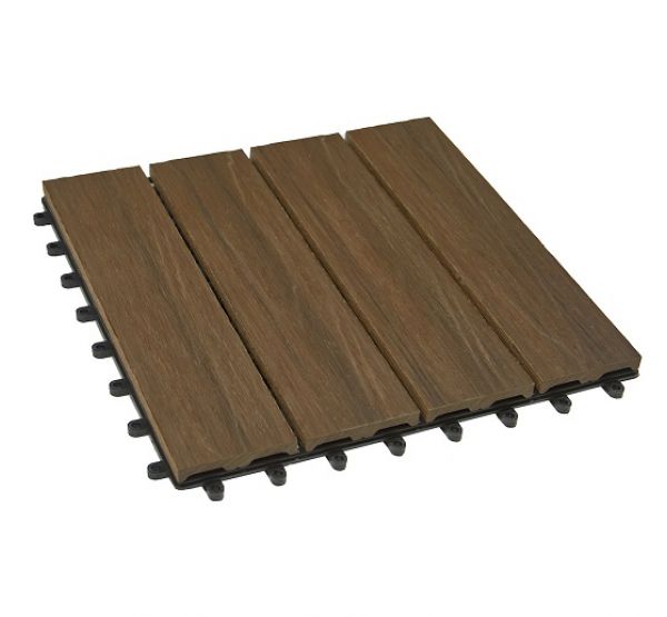 Садовый паркет ДПК Garden Modern, Патина Коричневый от производителя  Cm Decking по цене 380 р