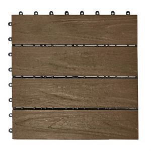 Садовый паркет ДПК Garden Modern, Патина Коричневый от производителя  Cm Decking по цене 380 р