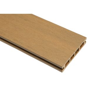 Террасная доска пустотелая CM Decking Серия Mix Тик от производителя  Cm Decking по цене 690 р