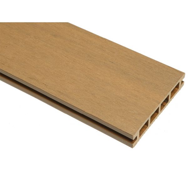 Террасная доска пустотелая CM Decking Серия Mix Тик от производителя  Cm Decking по цене 690 р