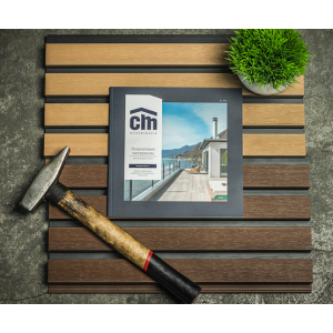 Стеновая реечная панель CM Wall Dual Macadamia (Макадамия) от производителя  Cm Decking по цене 1 100 р