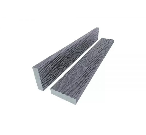 Брус лавочный 3D-тиснение 20х80 Серый от производителя Deckart (Россия) по цене 655 р Брус лавочный 3D-тиснение 20х80 Серый от производителя Deckart (Россия) по цене 655 р
