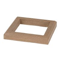 Рамка ДПК для столба 100x100 Орех