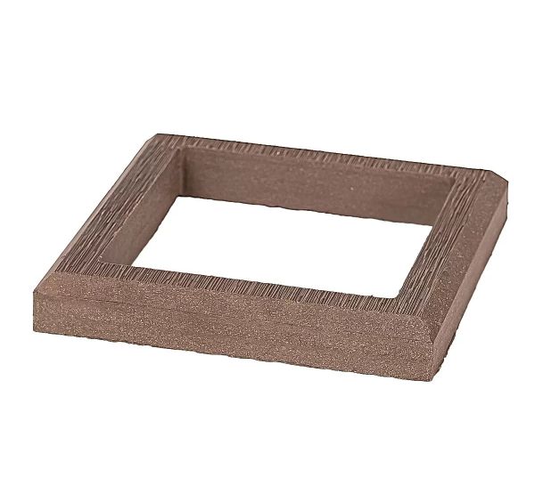 Рамка ДПК для столба 100x100 Шоколад от производителя Deckart (Россия) по цене 700 р Рамка ДПК для столба 100x100 Шоколад от производителя Deckart (Россия) по цене 700 р