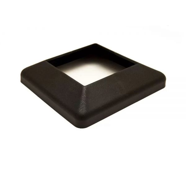 Крышка нижняя ПВХ для столба 100х100 Графит от производителя  Deckart (Россия) по цене 293 р