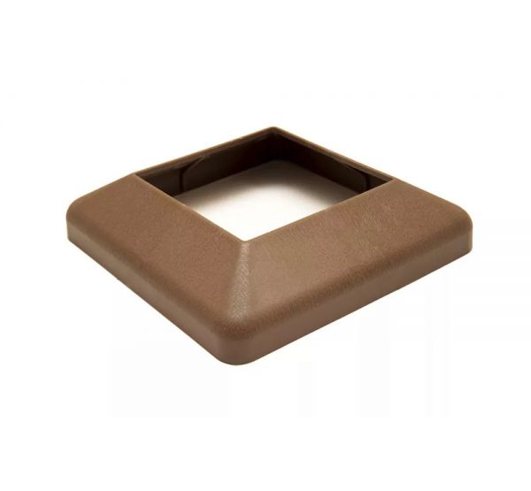 Крышка нижняя ПВХ для столба 125х125 Шоколад от производителя Deckart (Россия) по цене 295 р Крышка нижняя ПВХ для столба 125х125 Шоколад от производителя Deckart (Россия) по цене 295 р