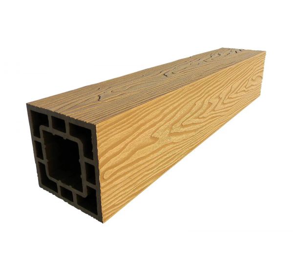 Столб опорный ДПК 125×125 Орех от производителя  Deckart (Россия) по цене 2 033 р