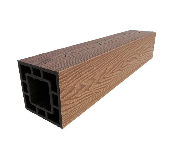 Столб опорный ДПК 125×125 Шоколад от производителя Deckart (Россия) по цене 2 033 р Столб опорный ДПК 125×125 Шоколад от производителя Deckart (Россия) по цене 2 033 р