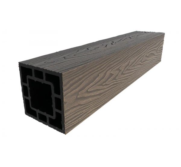 Столб опорный ДПК 125×125 Венге от производителя Deckart (Россия) по цене 2 033 р Столб опорный ДПК 125×125 Венге от производителя Deckart (Россия) по цене 2 033 р