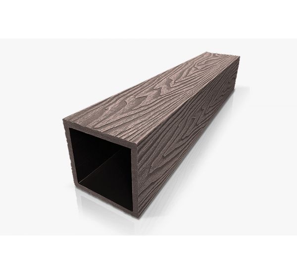 Столб опорный ДПК 100×100 Венге от производителя  Deckart (Россия) по цене 1 057 р