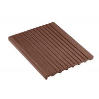 Ступень полнотелая из ДПК Step Махагон