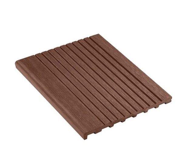 Ступень полнотелая из ДПК Step Махагон от производителя  Deckart (Россия) по цене 2 500 р