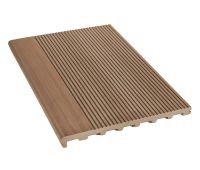 Ступень полнотелая из ДПК Optimum Орех Ступень полнотелая из ДПК Optimum Орех