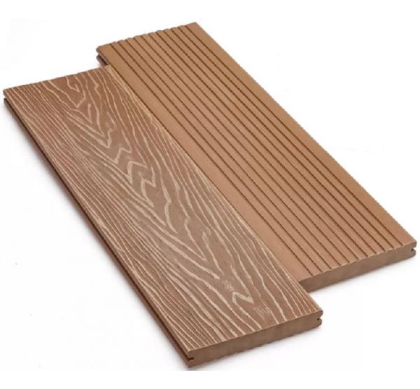 Террасная доска ДПК Monolit 3D - Орех от производителя Deckart (Россия) по цене 870 р Террасная доска ДПК Monolit 3D - Орех от производителя Deckart (Россия) по цене 870 р