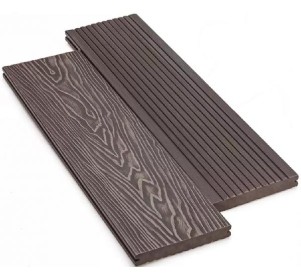 Террасная доска ДПК Monolit 3D - Венге от производителя Deckart (Россия) по цене 870 р Террасная доска ДПК Monolit 3D - Венге от производителя Deckart (Россия) по цене 870 р