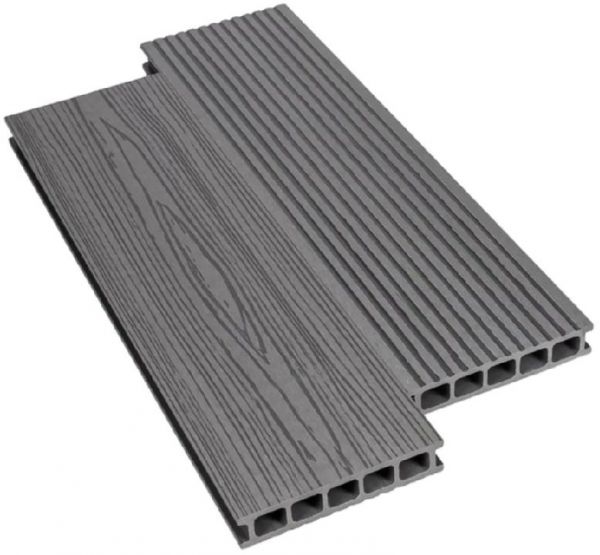 Террасная доска ДПК Praktik Optimum - Серый от производителя Deckart (Россия) по цене 430 р Террасная доска ДПК Praktik Optimum - Серый от производителя Deckart (Россия) по цене 430 р