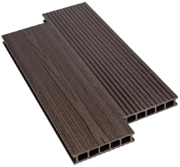 Террасная доска ДПК Praktik Optimum - Венге от производителя  Deckart (Россия) по цене 430 р