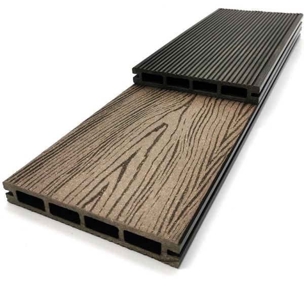 Террасная доска ДПК «ECO» Венге от производителя NanoWood по цене 280 р Террасная доска ДПК «ECO» Венге от производителя NanoWood по цене 280 р