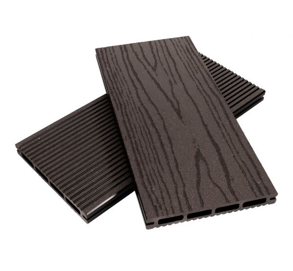 Террасная доска пустотелая ДПК  ECO New Венге от производителя  NanoWood по цене 297 р