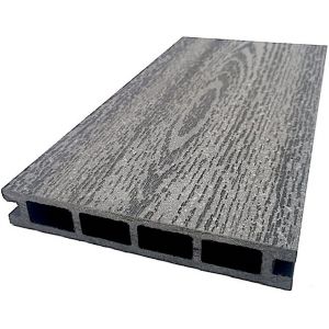 Террасная доска ДПК «Эко Классик» Антрацит от производителя NanoWood по цене 330 р Террасная доска ДПК «Эко Классик» Антрацит от производителя NanoWood по цене 330 р