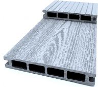 Террасная доска ДПК «Эко Классик» Серый Террасная доска ДПК «Эко Классик» Серый