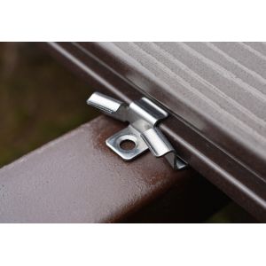 Кляймер монтажный от производителя RusDecking по цене 17 р Кляймер монтажный от производителя RusDecking по цене 17 р