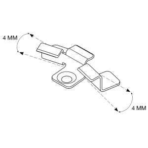 Кляймер монтажный от производителя RusDecking по цене 17 р Кляймер монтажный от производителя RusDecking по цене 17 р