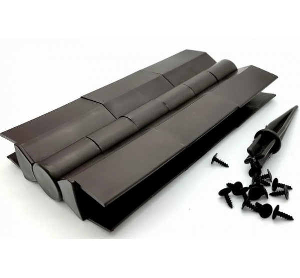 Угол поворотный от 60° до 180° пластик для доски 225х25-30 из ДПК Коричневый от производителя NanoWood по цене 500 р Угол поворотный от 60° до 180° пластик для доски 225х25-30 из ДПК Коричневый от производителя NanoWood по цене 500 р