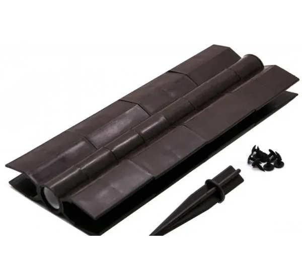 Угол поворотный от 60° до 180° пластик для доски 300х25-30 из ДПК Коричневый от производителя NanoWood по цене 600 р Угол поворотный от 60° до 180° пластик для доски 300х25-30 из ДПК Коричневый от производителя NanoWood по цене 600 р