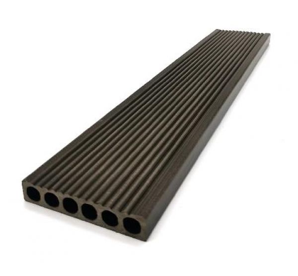 Заборная доска ДПК - Тёмно-коричневый от производителя NanoWood по цене 199 р Заборная доска ДПК - Тёмно-коричневый от производителя NanoWood по цене 199 р