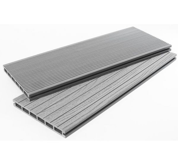 Террасная доска ДПК - DP Standart+ Серый от производителя  ДеревоПласт по цене 690 р