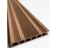 Террасная доска ДПК Бесшовная — Коричневый Террасная доска ДПК Бесшовная — Коричневый