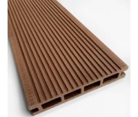 Террасная доска ДПК Односторонняя — Коричневый Террасная доска ДПК Односторонняя — Коричневый