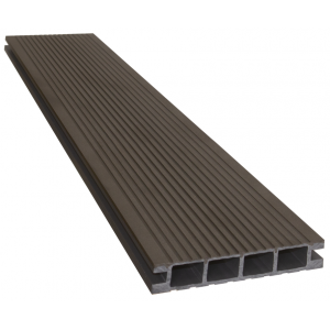 Террасная доска из ДПК Вельвет - Коричневый от производителя  Доломит по цене 385 р