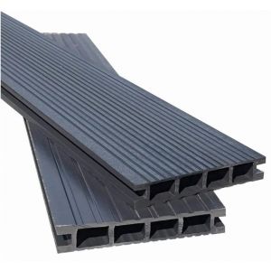 Террасная доска из ДПК Вельвет - Графит от производителя  Доломит по цене 385 р