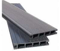 Террасная доска из ДПК Вельвет - Коричневый Террасная доска из ДПК Вельвет - Коричневый